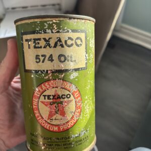 Texaco 574 Oil Can (Early Art)
